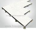 PVC Calcium Sulphate Raised Floor Tiles / Raised Access Floor Panels