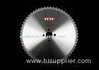 Custom Precision Metal Cutting Saw Blades , Radial Arm Saw Blades With Cermet tip