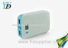 Blue Smartphones Backup Dual USB Power Bank 10400mAh Portable Charger