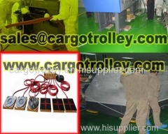 Air casters moving and handling loads safety and easily