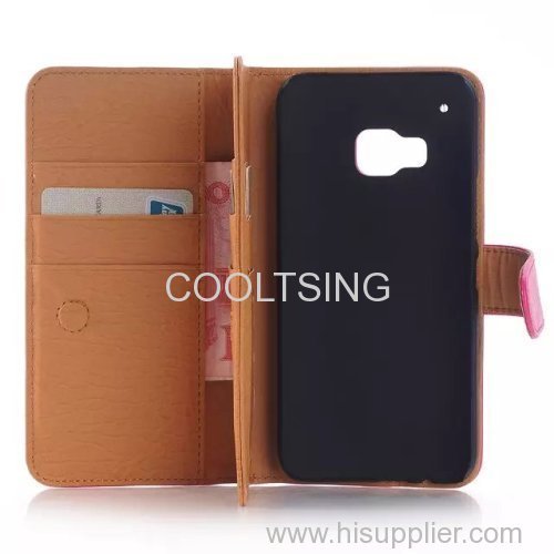 PU Leather Flip Case for HTC M9