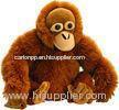 20cm Cute Wild Monkey Stuffed Animal Toys Eco Friendly Personalized