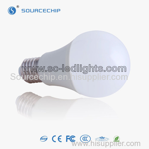 A60 5W e27 SMD LED bulb with CE ROHS approval