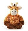 Brown Lovely Giraffe Stuffed Animal Toys Sitting And Standing Pose