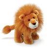 8 inch Brown Cute Wild Lion Stuffed Animal Toys Cartoon Plush for Kids