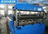 Floor Tile / Roof Wall Panel Roll Forming Machine with Gear Box Transmission