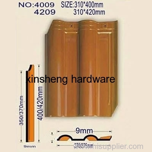 Terracotta Roofing Tile for Sale in China