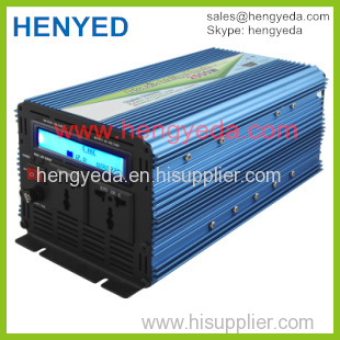 China OEM Factory 2000w DC AC Power Inverter with Charger LCD display