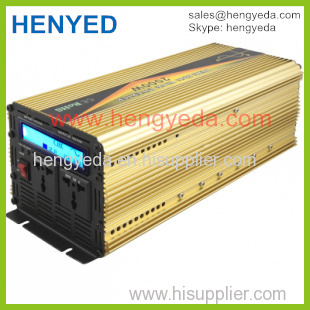 12v 220v 2000w pure sine wave inverter with charger LCD display