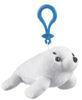 Harp Seal Stuffed Animal Plush Toy Keychain for Backpack / School Bag