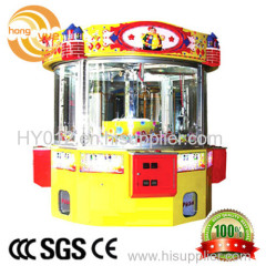 4 player crane machine/vending machine/children games