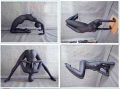 Realistic yoga female mannequin
