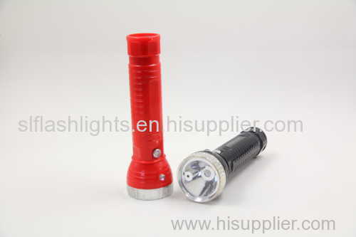 Led Rechargeable Flashlight With laser lamp