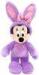 Eco Friendly Soft Minnie Mouse Plush Stuffed Bunnies For Easter , Purple