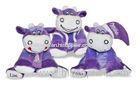8 inch Purple Cow Stuffed AnimalSmall Plush Toys for Kids , Children