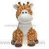 Custom Grey Cute Small Baby Giraffe Stuffed Animal Plush Toys 8 inch