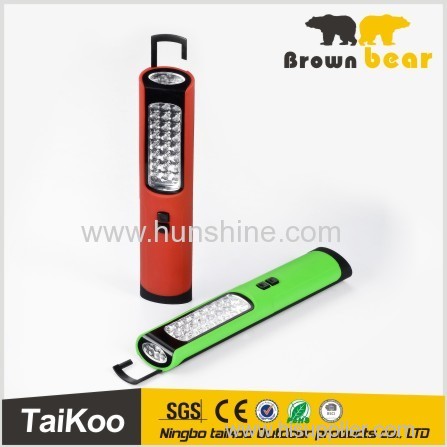 fashionable portable led work lamp with1w led+10led