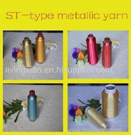 ST/MS type metallic yarn for embroidery,weaving, fishing gear