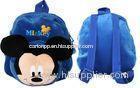 12 inch Blue Mickey Mouse School Bag , Personalized Toddler Backpacks