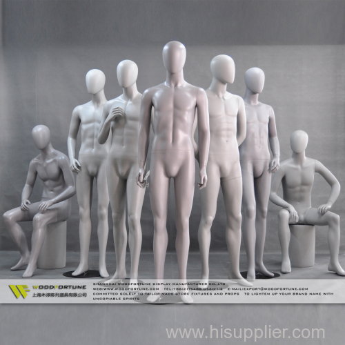 Fashion cheap invisiable male mannequin for window display