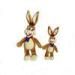 16 inch Soft Brown Stuffed Easter Bunnies For Festival Celebration