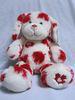 Red Maple Leaf Stuffed Easter Bunnies Holiday Plush Toys , 16 inch