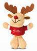Fashion Small Reindeer Stuffed Plush Toy Keychain For Christmas Promotion