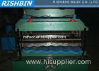 Color Steel Metal Roofing Roll Forming Machine With Hydraulic Pressing For Metal Roof Tile