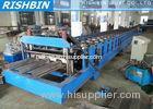 Manual Decoiler Comflor Deck Roll Forming Machine with 80 mm Shaft Diameter