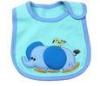 Washable Blue Elephent Custom Baby Bibs Disposable Feeding Bibs