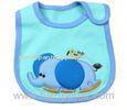 Washable Blue Elephent Custom Baby Bibs Disposable Feeding Bibs