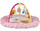 Pink Baby Play Gym and Mat , Baby Growing Baby Musical Play Gym