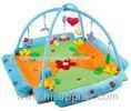Lovely Flower Blue Baby Play Gyms , Indoor Play Gyms For Toddlers