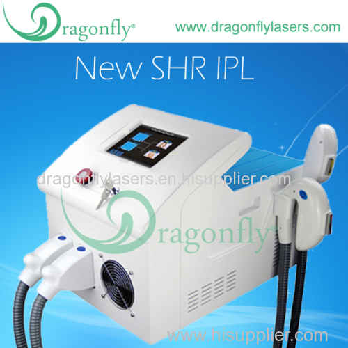 IPL & SHR System with 2 handpieces