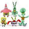 The SpongeBob Family Full Set Cartoon Stuffed Toys , Pink / Green / Red / Yellow