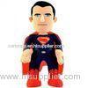 Black Cartoon Superman Stuffed Doll Soft Plush Toys for Collection