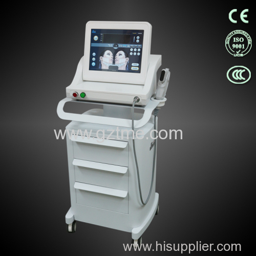 2015 New model high intensity focused ultrasound HIFU face lift anti wrinkle removal machine