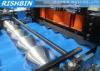 0.6&quot; Chain Metal Tile Forming Equipment with Hydraulic Cutting for Construction