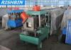 PLC Panasonic Z Purlin Roll Forming Machine with Gear Box Transmission