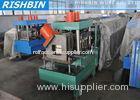 PLC Panasonic Z Purlin Roll Forming Machine with Gear Box Transmission