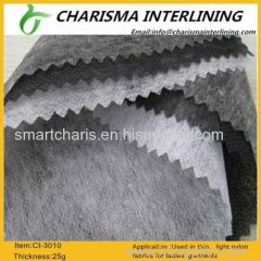 High quality 25g non-woven interlining 3010