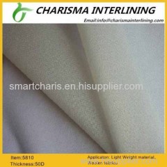 Chemical Bond Woven Fusible fusible woven interlining 5850 F