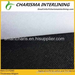 twill woven fusible interlinings FD60 popular products