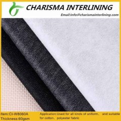 polyester PES non-woven bonding interlining W8060A