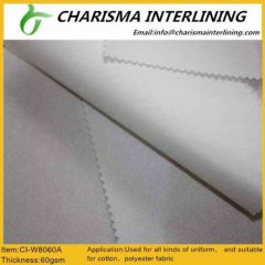 polyester PES non-woven bonding interlining W8060A