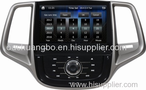 Ouchuangbo audio dvd stereo navi Changan Eado support Russion menu