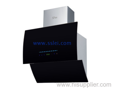 Powerful Suction,tempered glass 600mm range hood