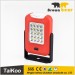 fashionable plastic led working light with20smd+3led