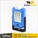 fashionable plastic led working light with20smd+3led