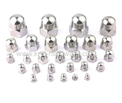 hexagon domed cap nuts